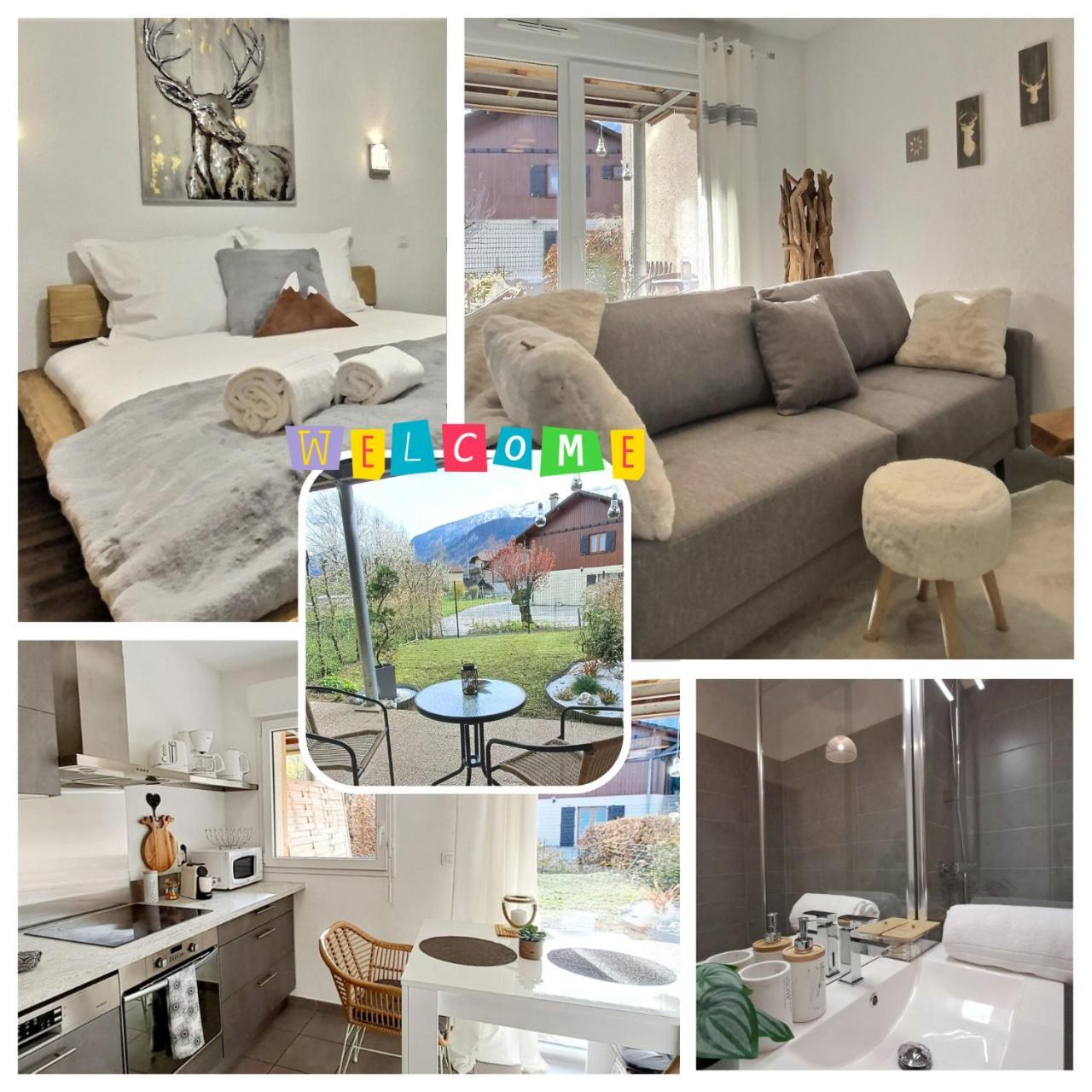 Snow Home By So'Serenityhome-Jardin-Parking-Calme Marignier ภายนอก รูปภาพ
